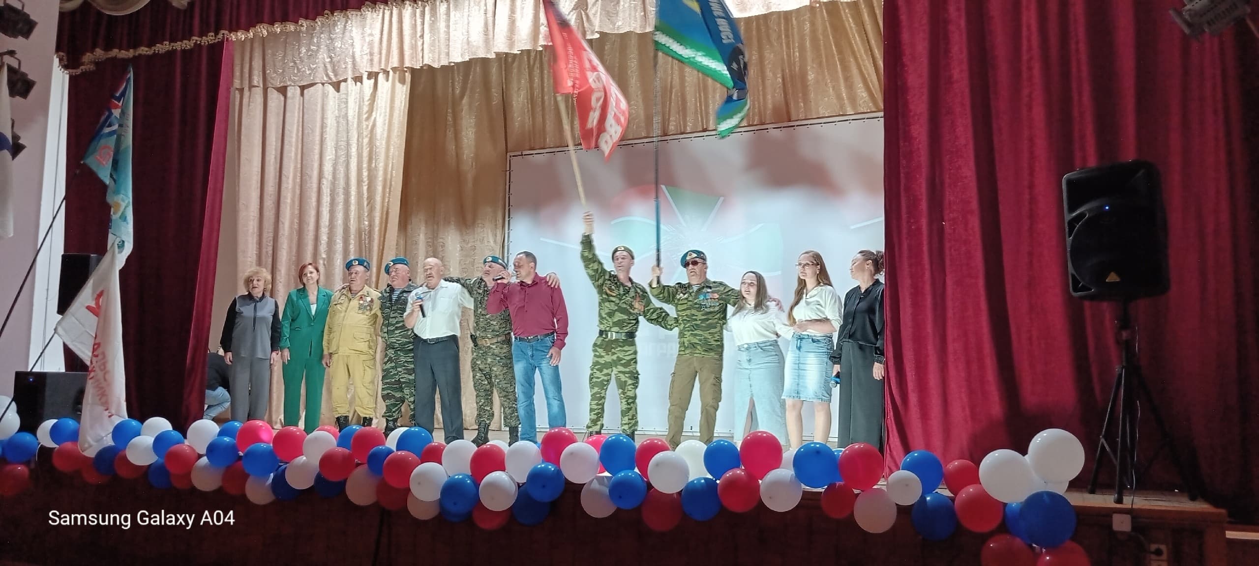 Концерт для участников военно-полевых сборов в Савальском политехникуме