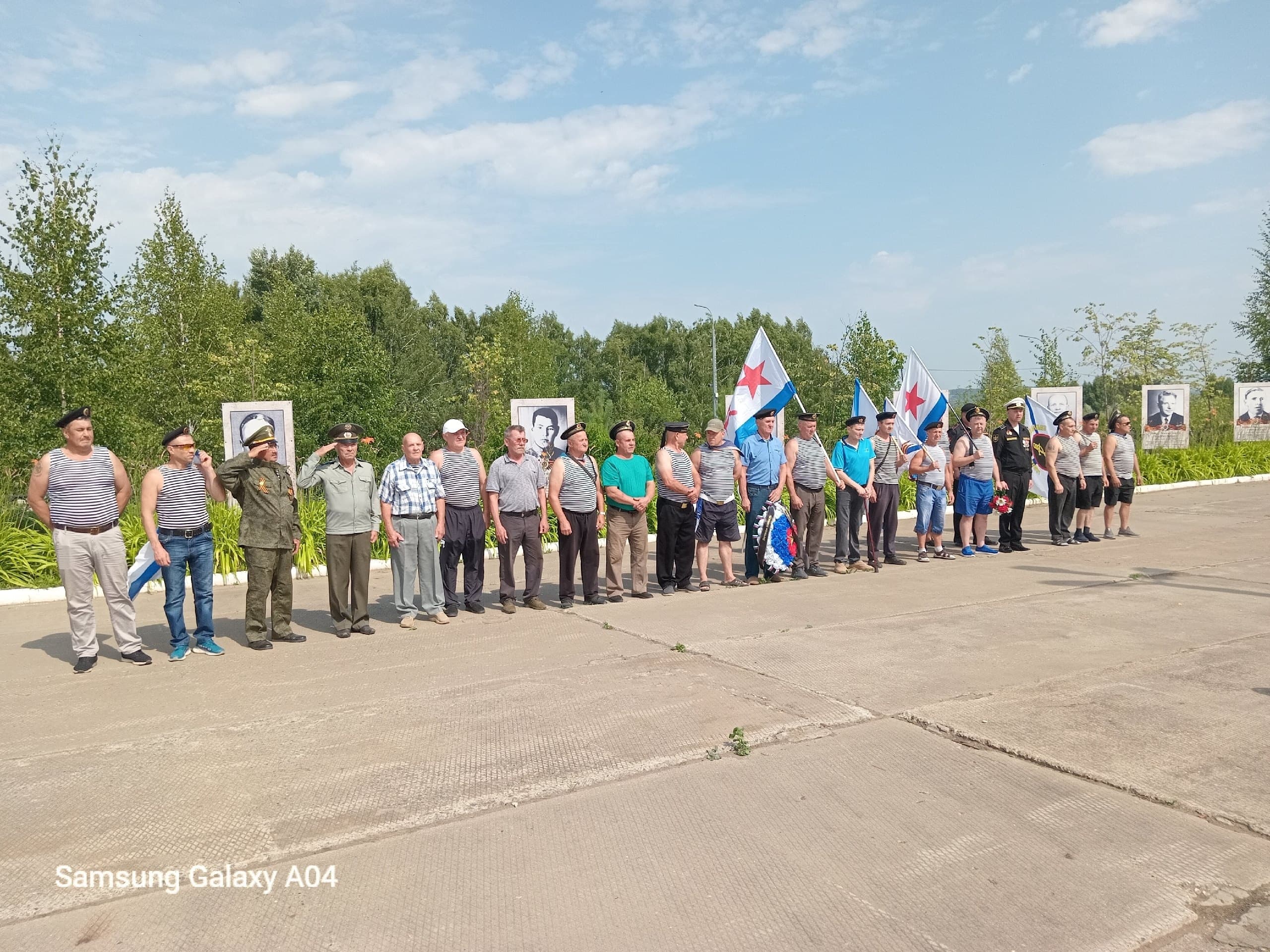 330 лет ВМФ России: торжественный митинг в Калинино
